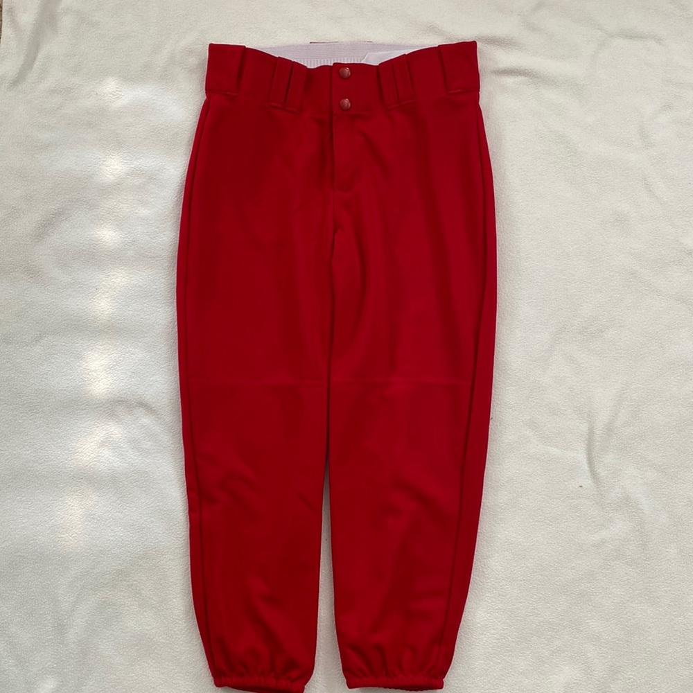 Red Softball Pants